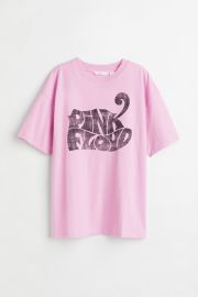 Oversized Printed T-shirt - PinkPink Floyd - Ladies HampM US at H&M